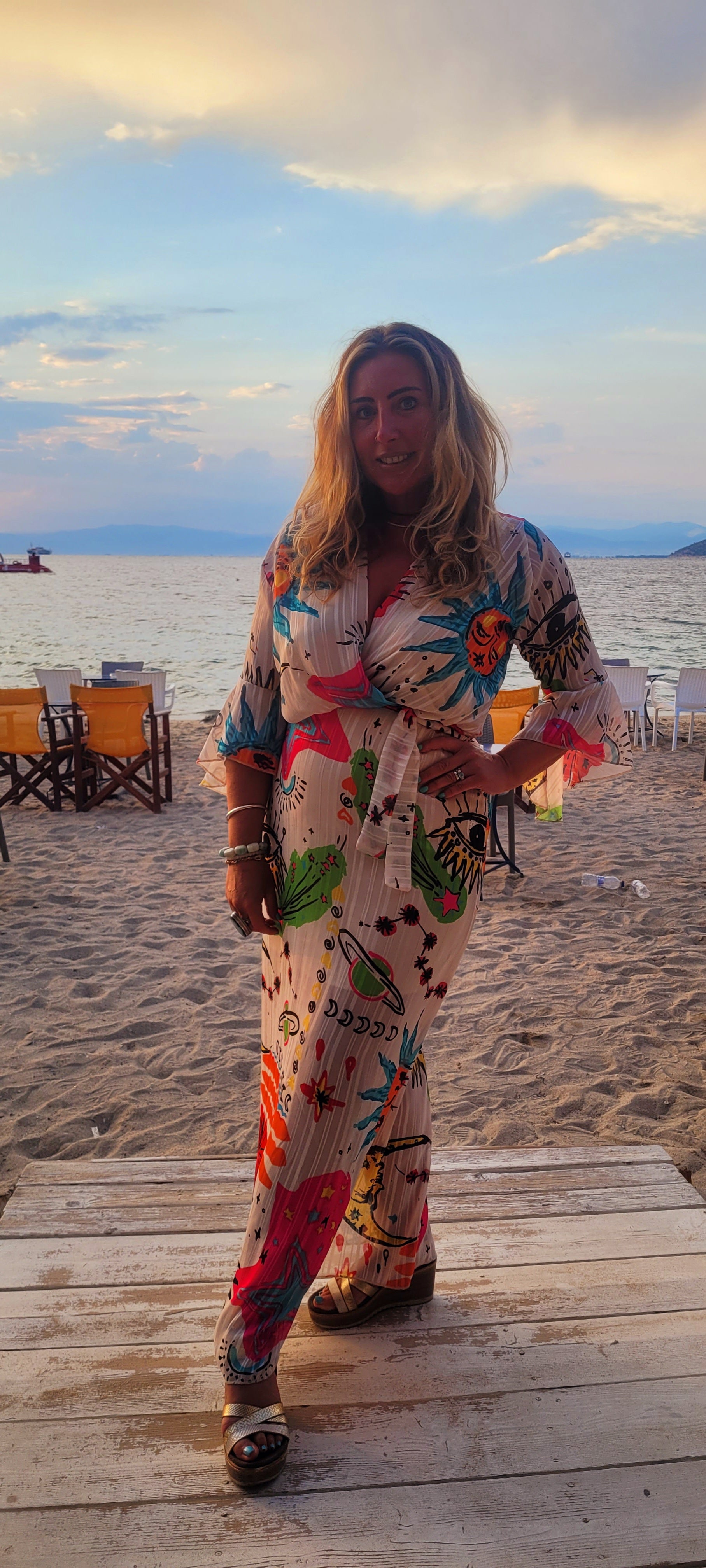 Troiska All Seeing Eye Maxi Dress