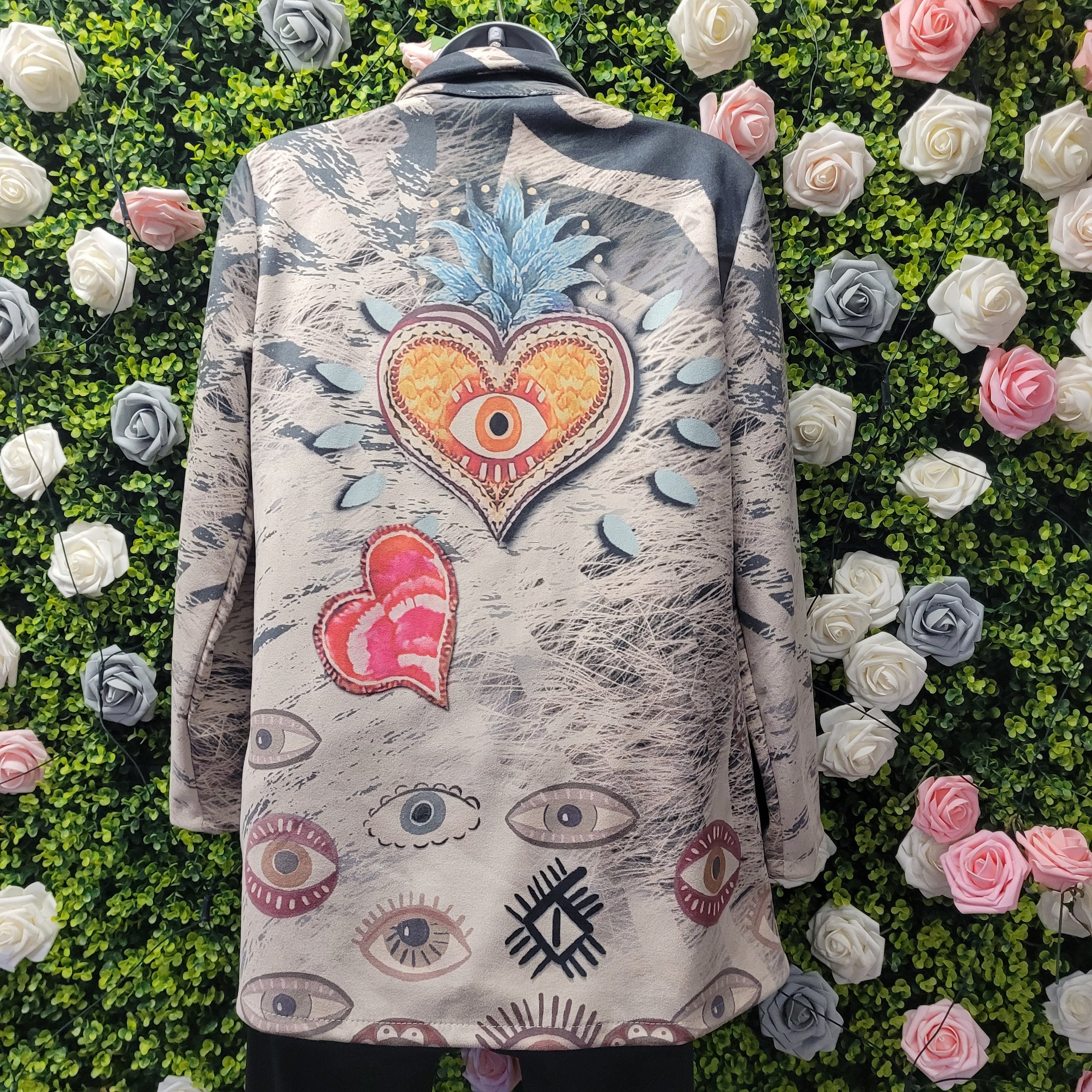 All Seeing Eye Lightweight Blazer Neutrals