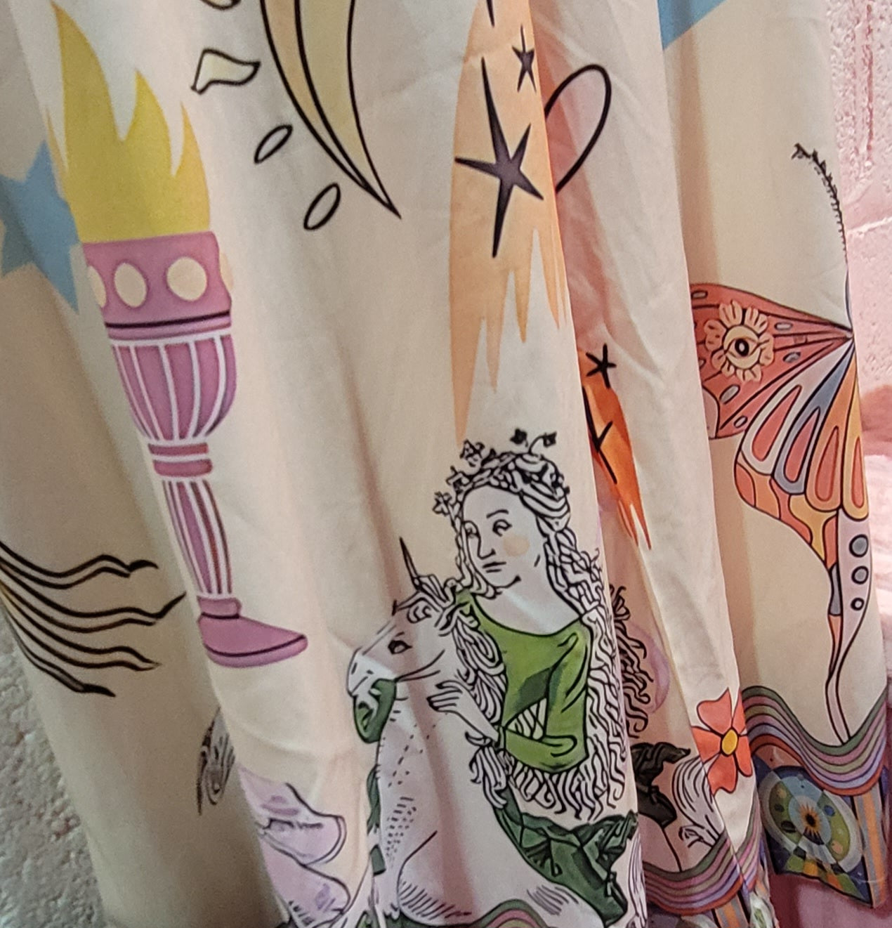 Cleopatra Wide Leg Trousers Ivory
