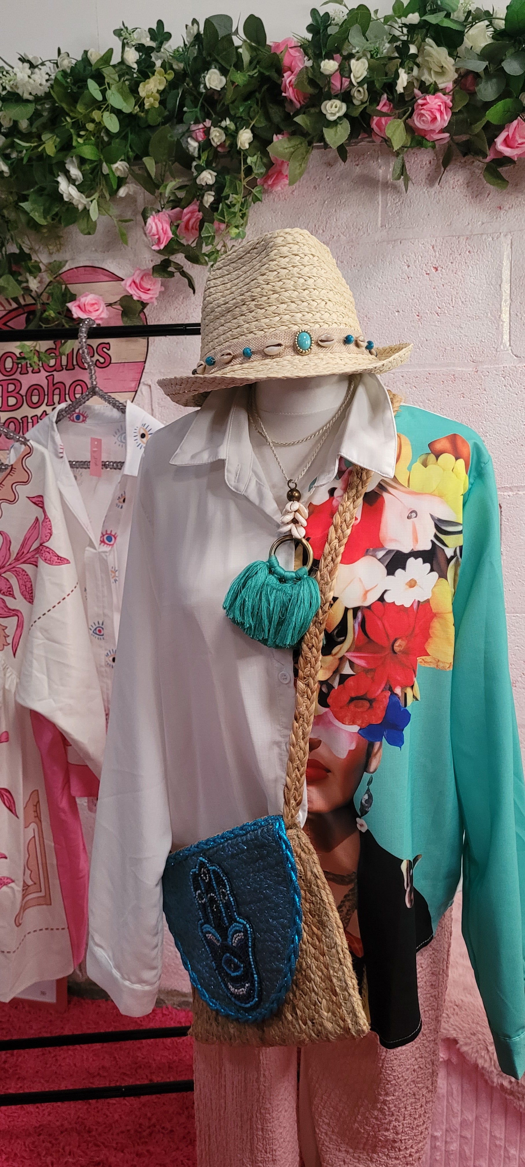 Frida Button Down Shirt Ivory
