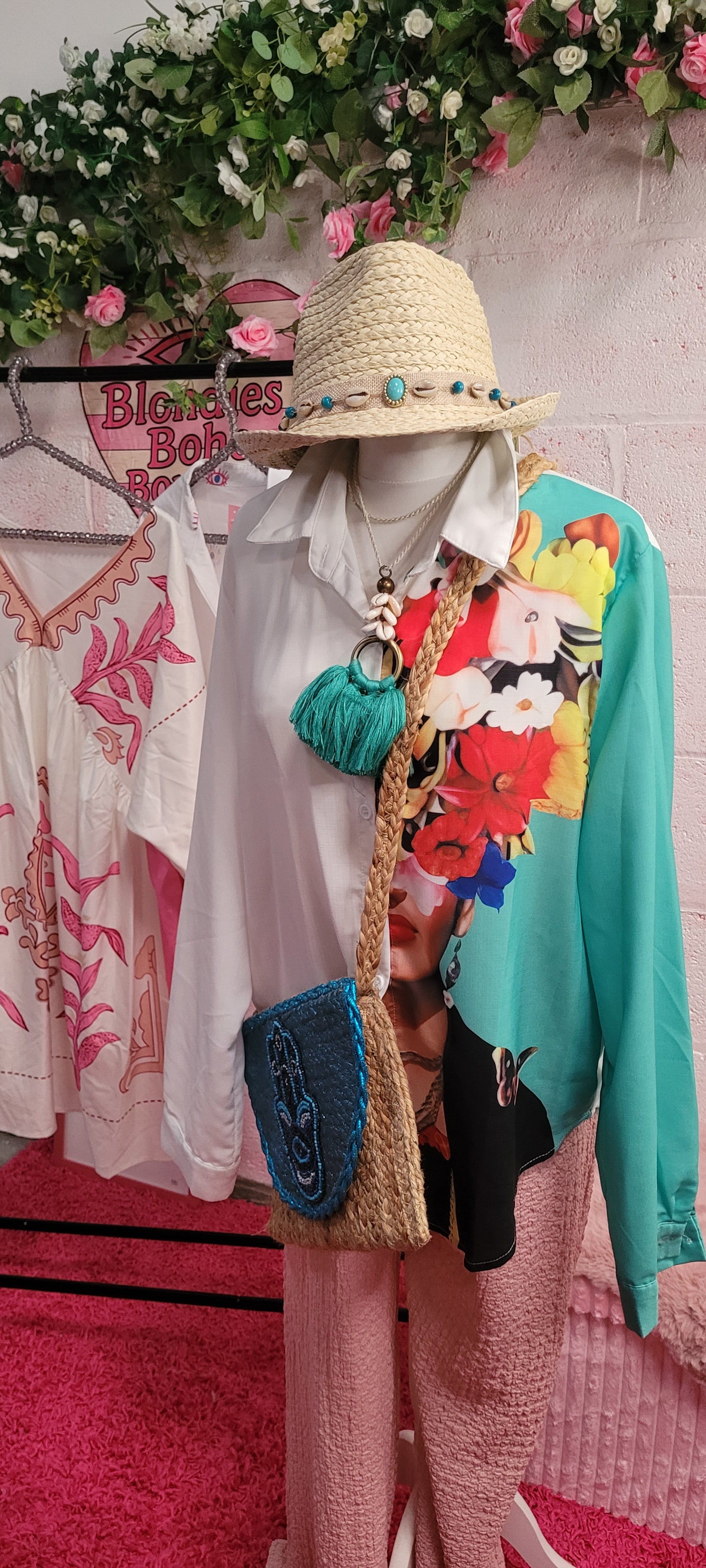 Frida Button Down Shirt Ivory
