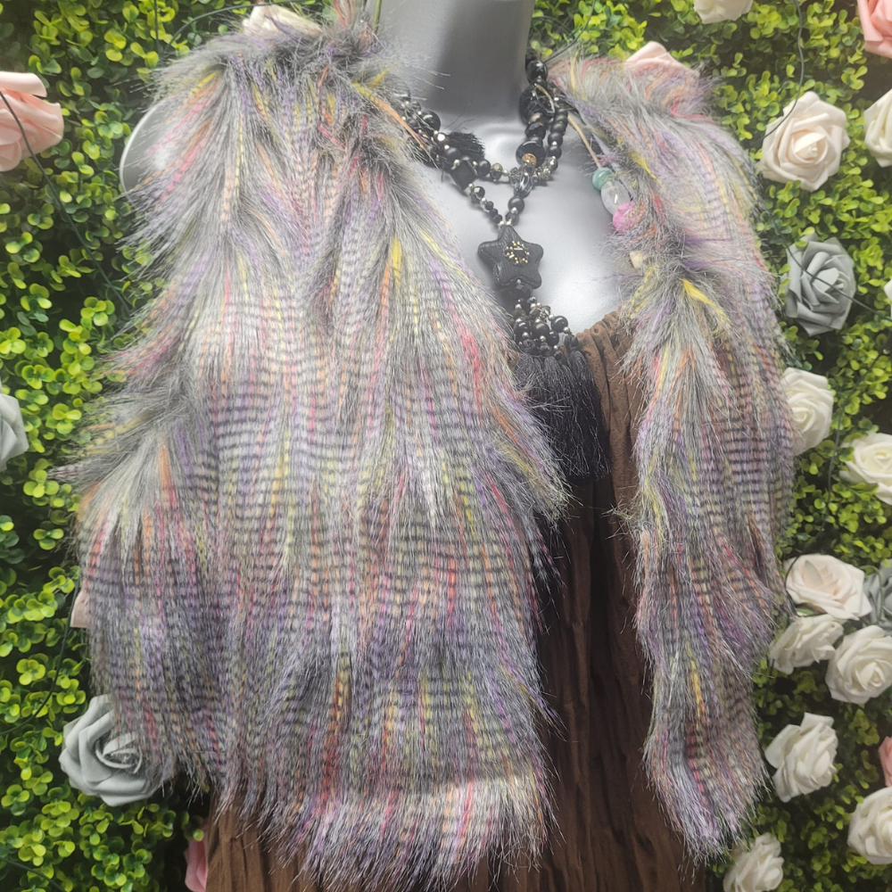 Blondie's Disco Inferno Faux Fur Gilet