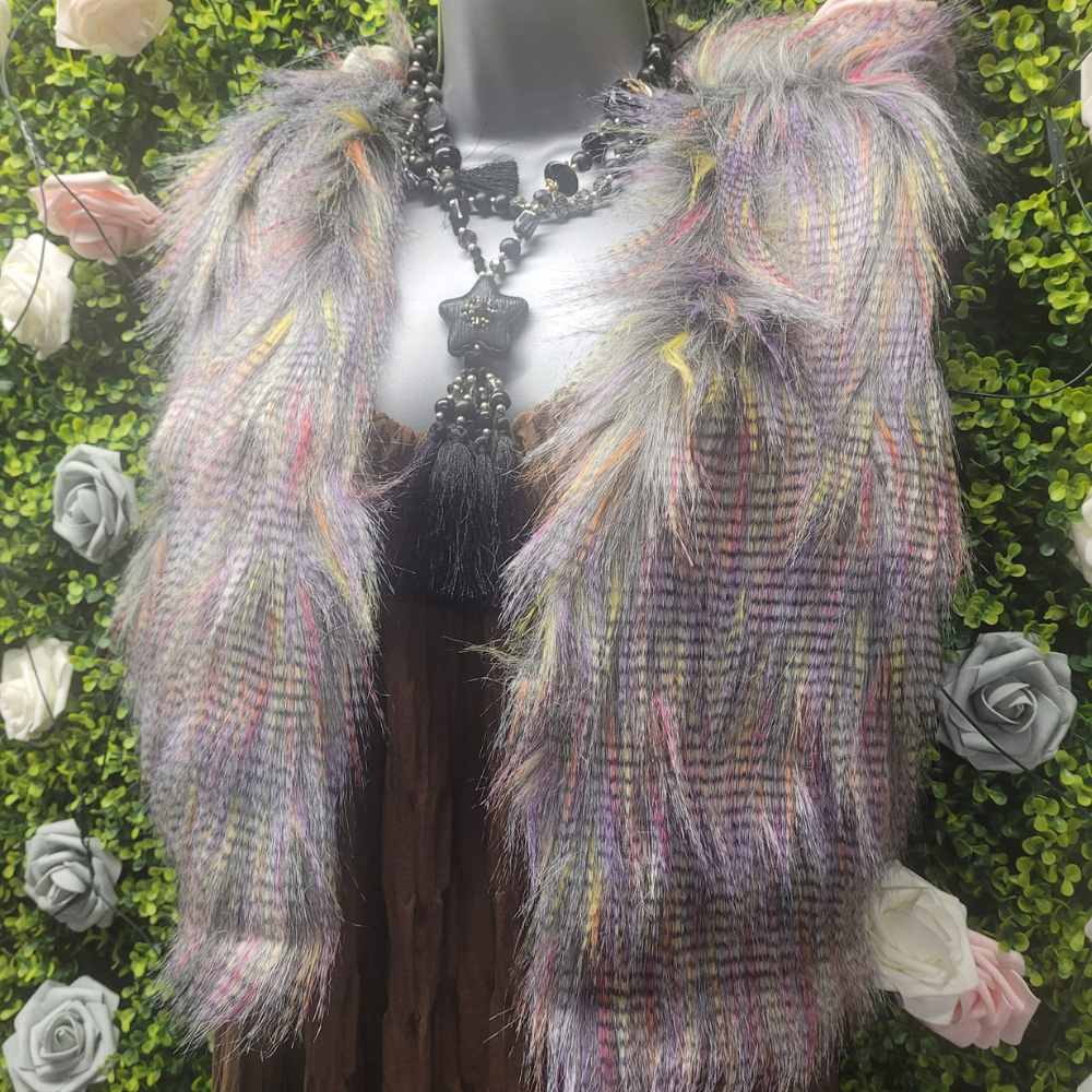 Blondie's Disco Inferno Faux Fur Gilet