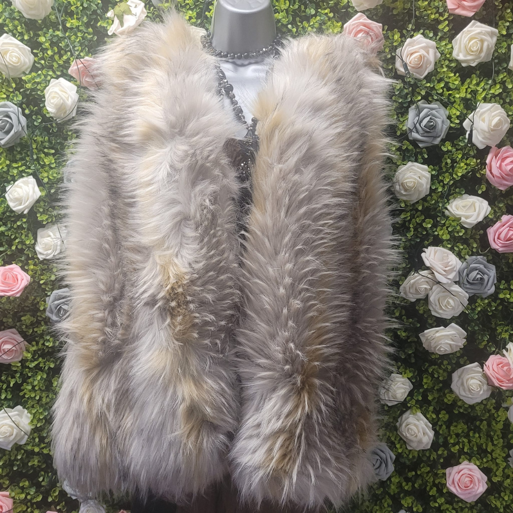 Carmela Faux Fur Gillet