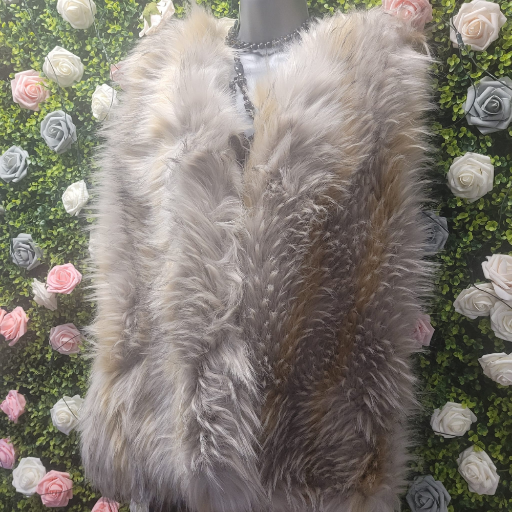 Carmela Faux Fur Gillet