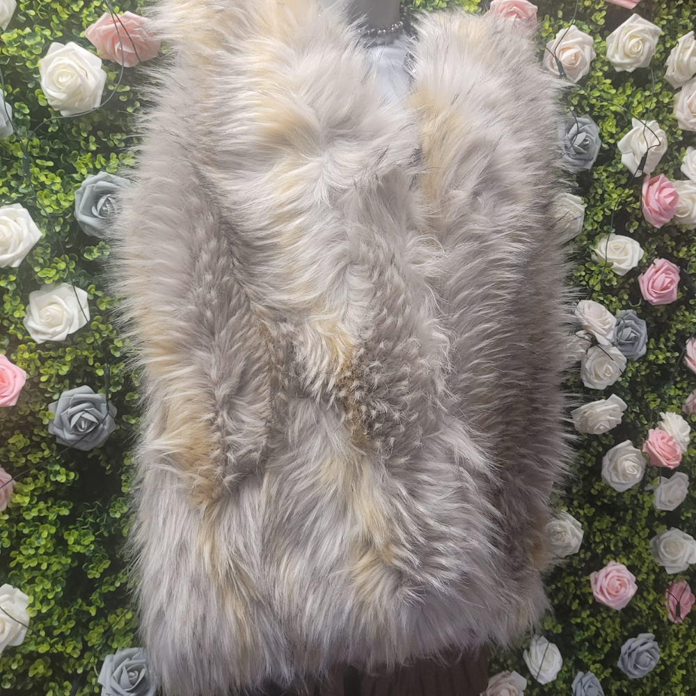Carmela Faux Fur Gillet
