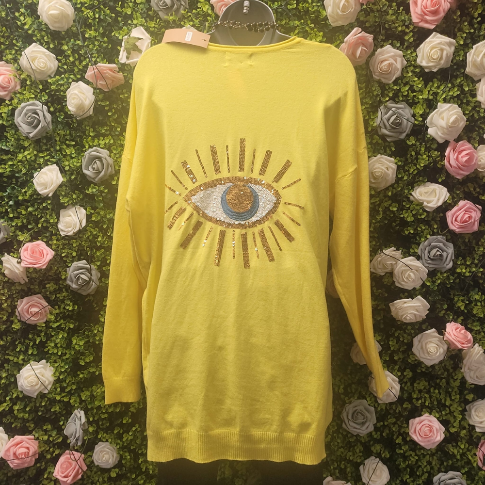 Blondie's All Seeing Eye Fine Knit Jumper