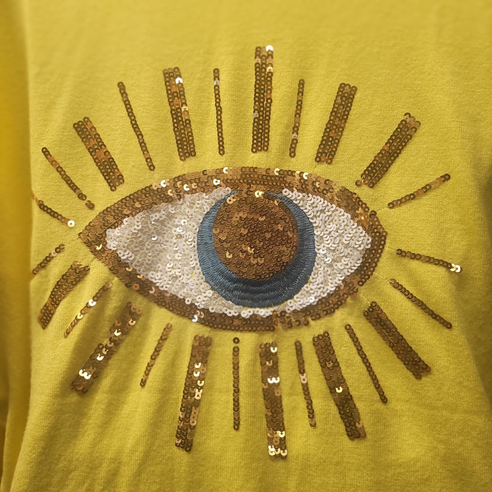 Blondie's All Seeing Eye Fine Knit Jumper