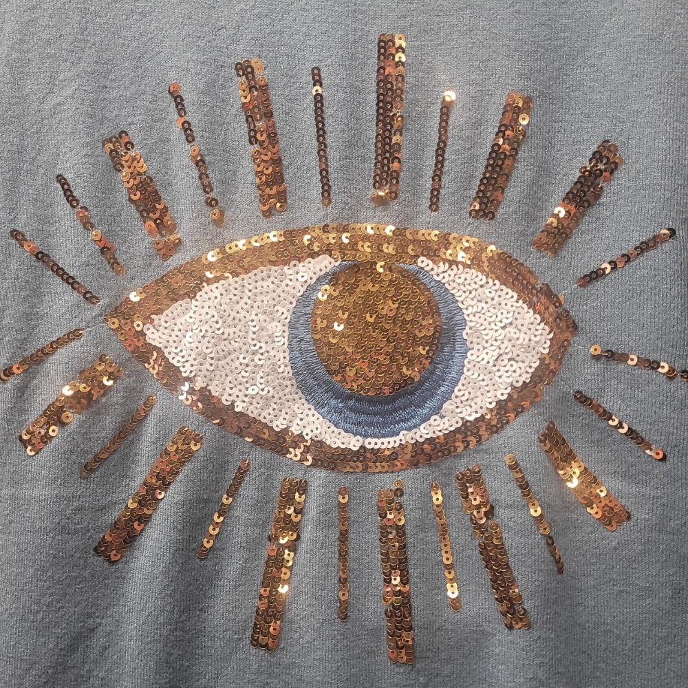 Blondie's All Seeing Eye Fine Knit Jumper