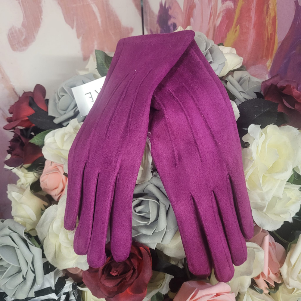 Fi Faux Suede Glove