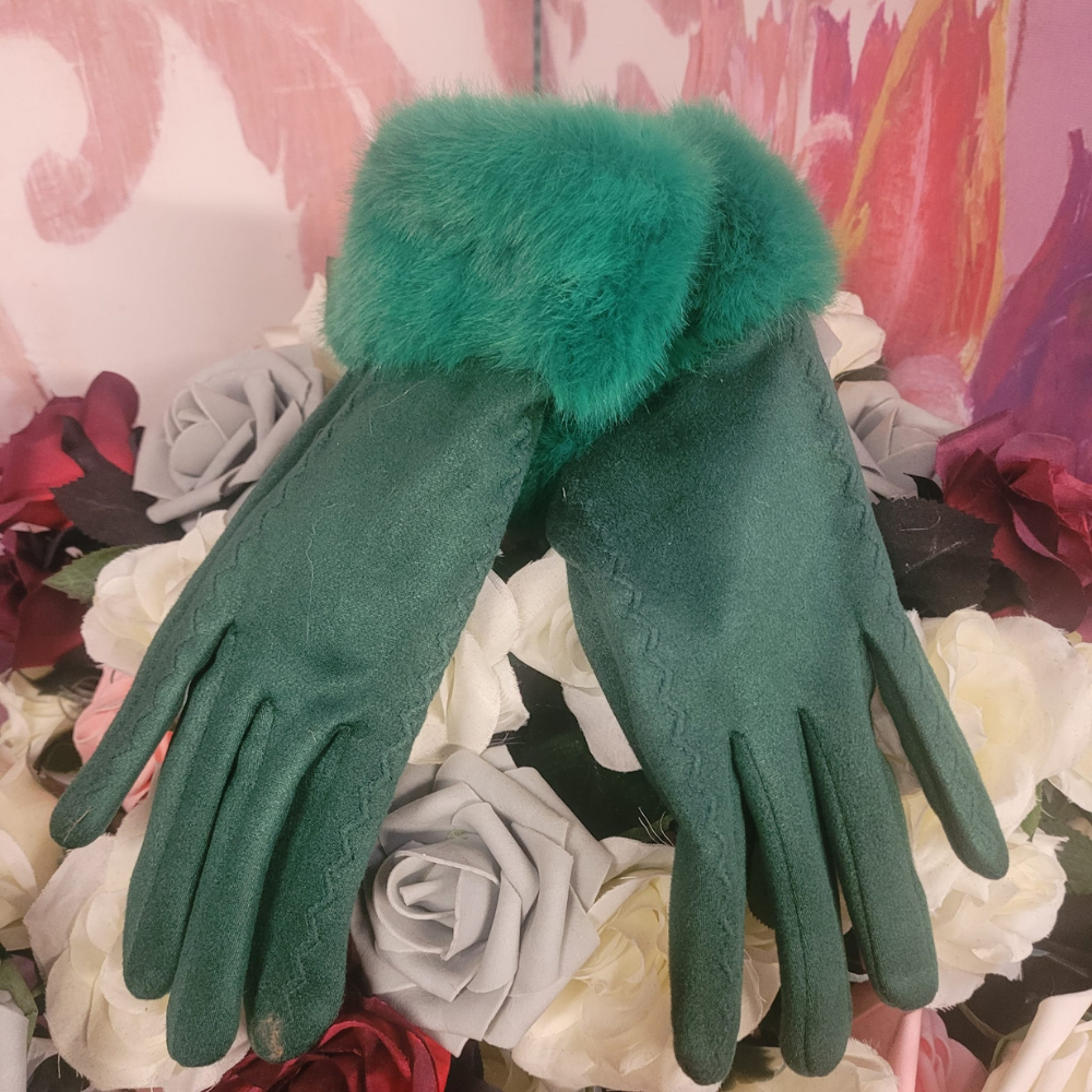 Roisin Fur Trimmed Glove