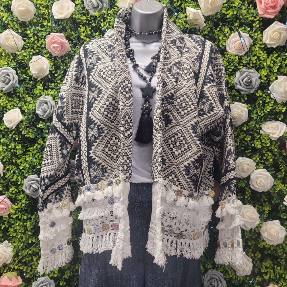 Stell Embellished Festival Blazer