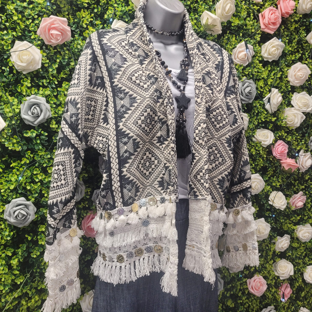 Stell Embellished Festival Blazer