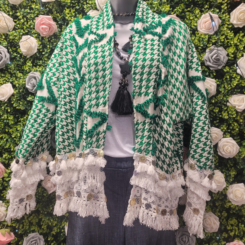 Stell Embellished Festival Blazer