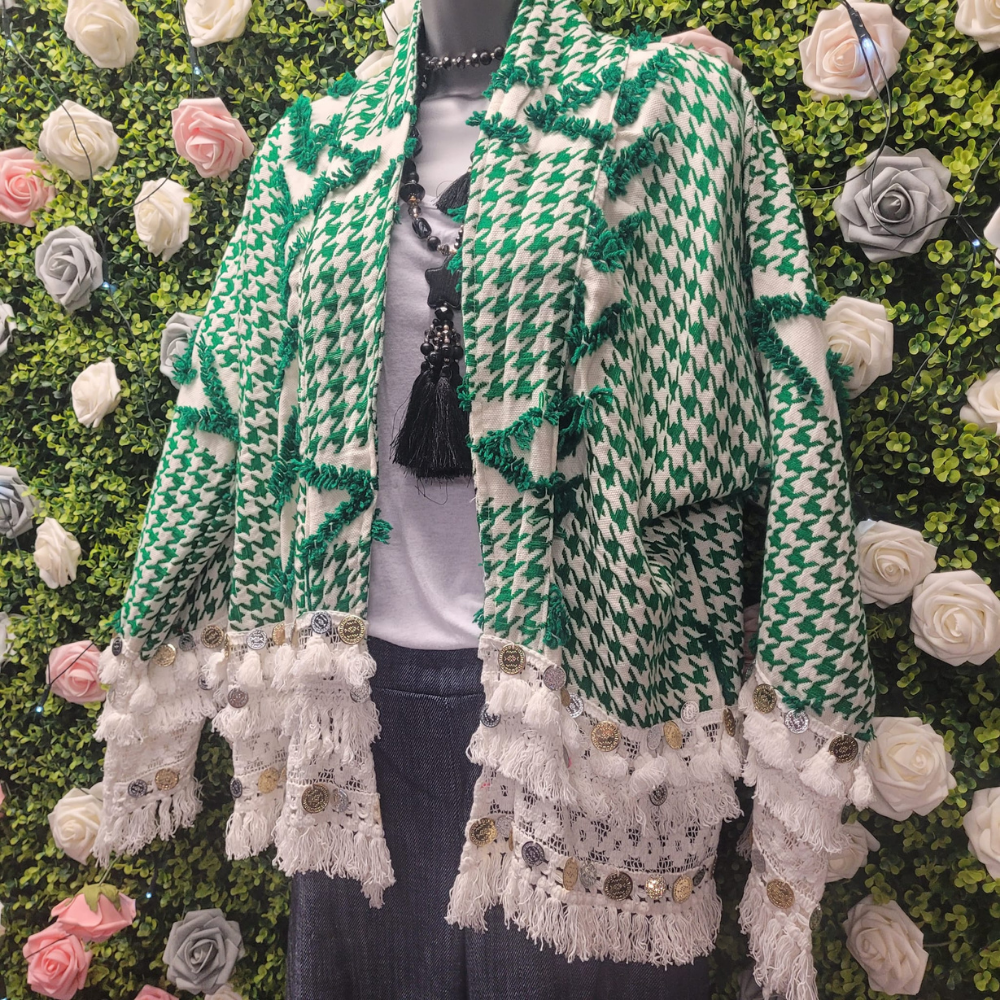 Stell Embellished Festival Blazer