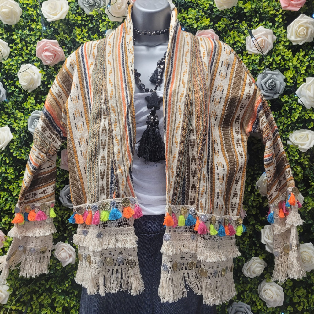 Stell Embellished Festival Blazer