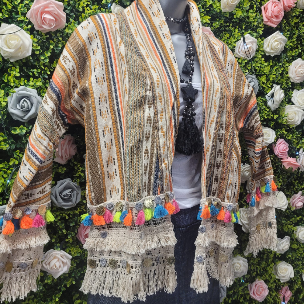 Stell Embellished Festival Blazer