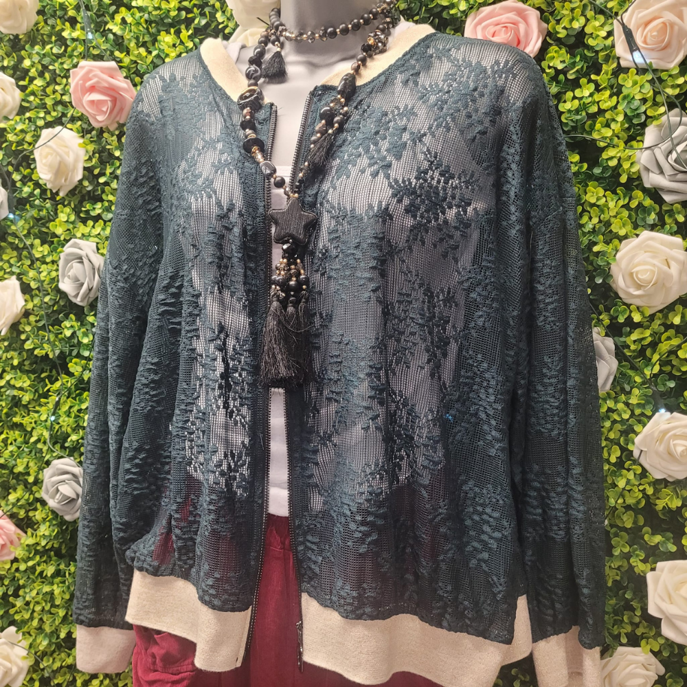 Grace Lace Bomber