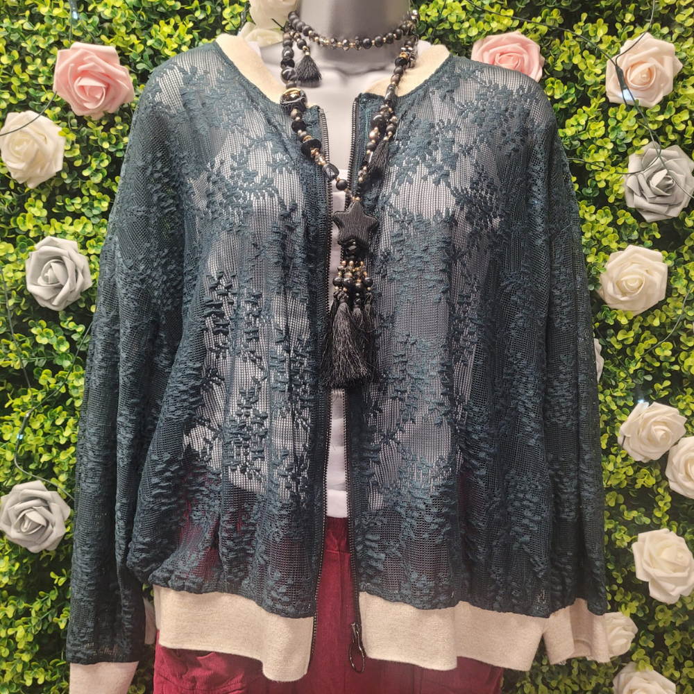 Grace Lace Bomber