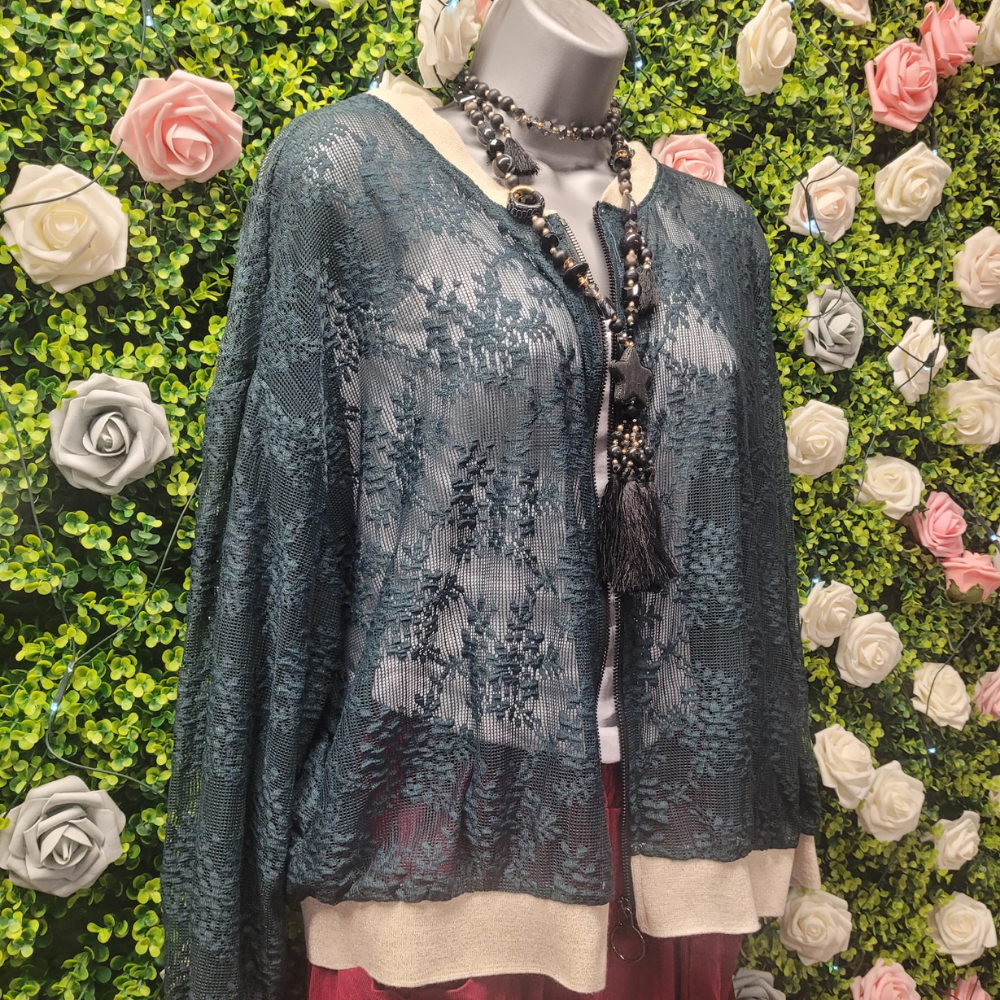 Grace Lace Bomber