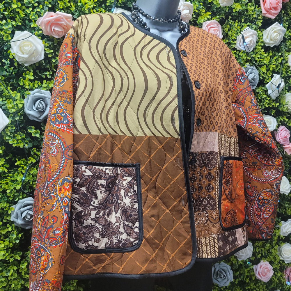 Carmen Patchwork Quilted Jacket