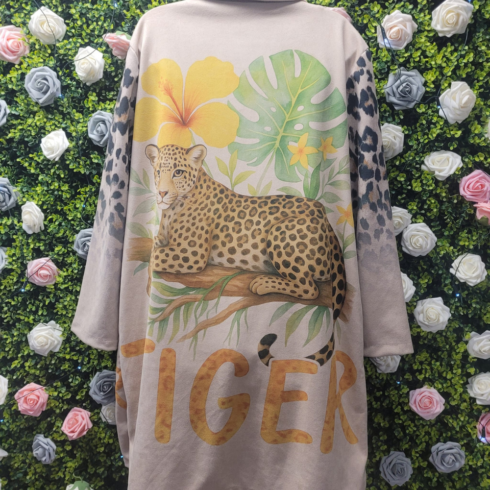 Tiger's Eye Longline Blazer