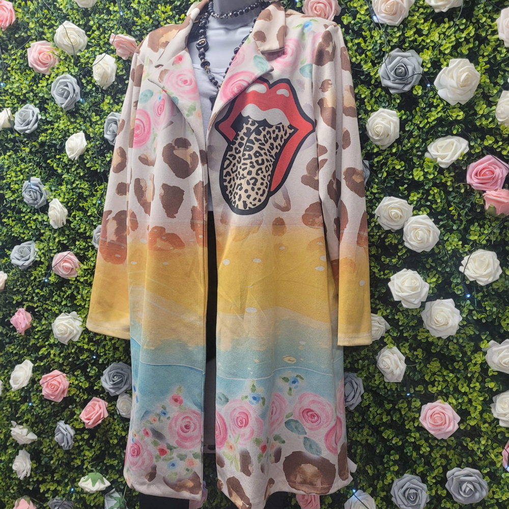 Rolling Stones Longline Blazer