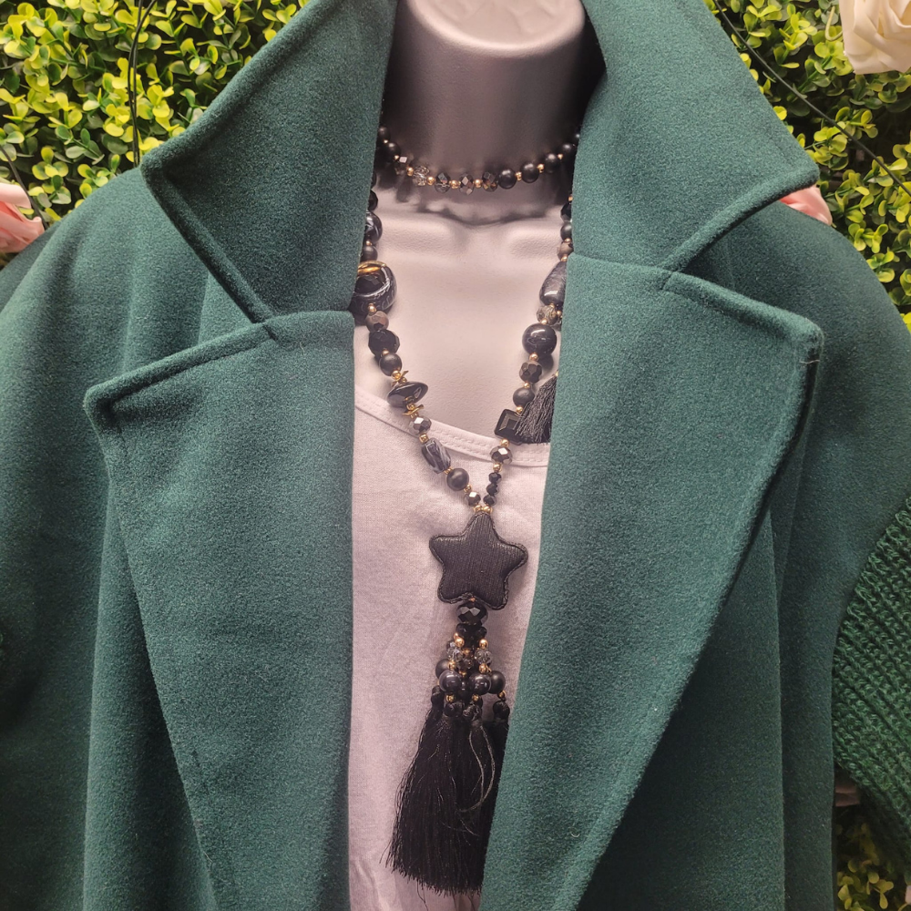 Cara Knit Sleeve Coat