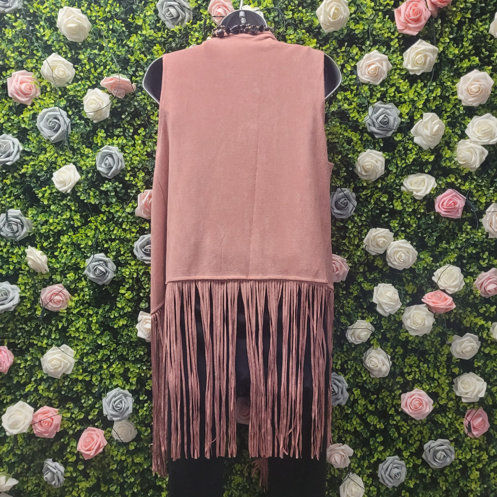 Celia Rose Tassel Gilet