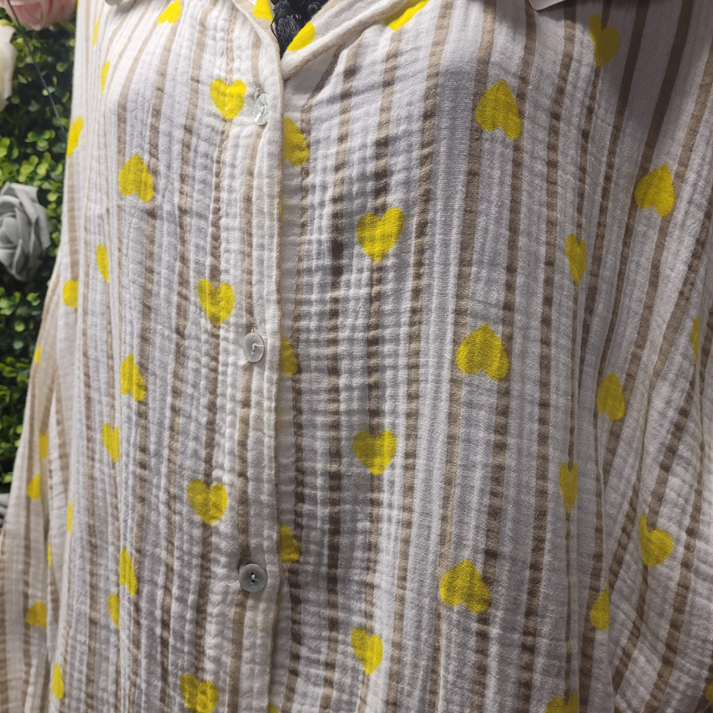 Mellow Yellow Heart Shirt