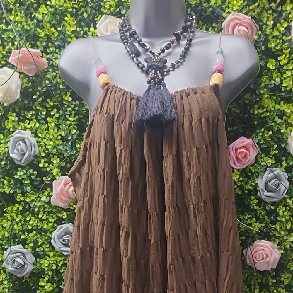 Biba Beaded Strappy Vest