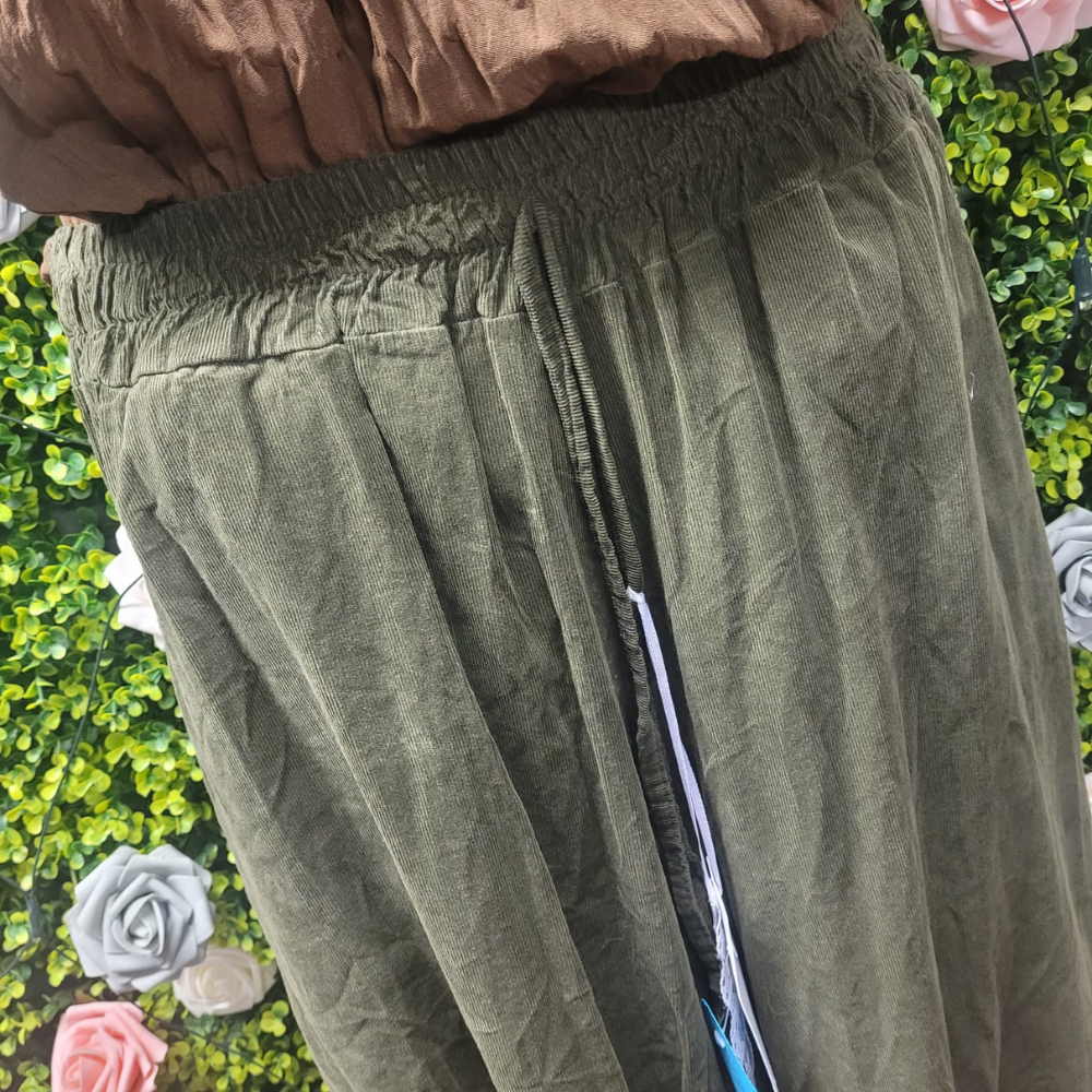 Wide Leg Needle Cord