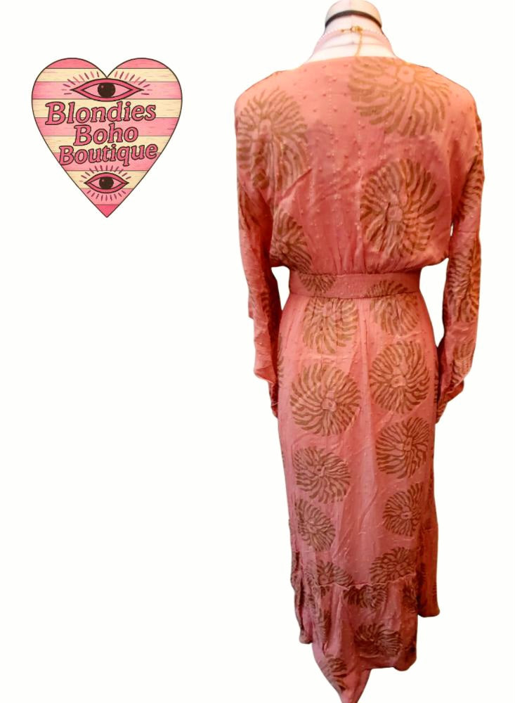 Ophelia Rose Lace Embellished Maxi Dress