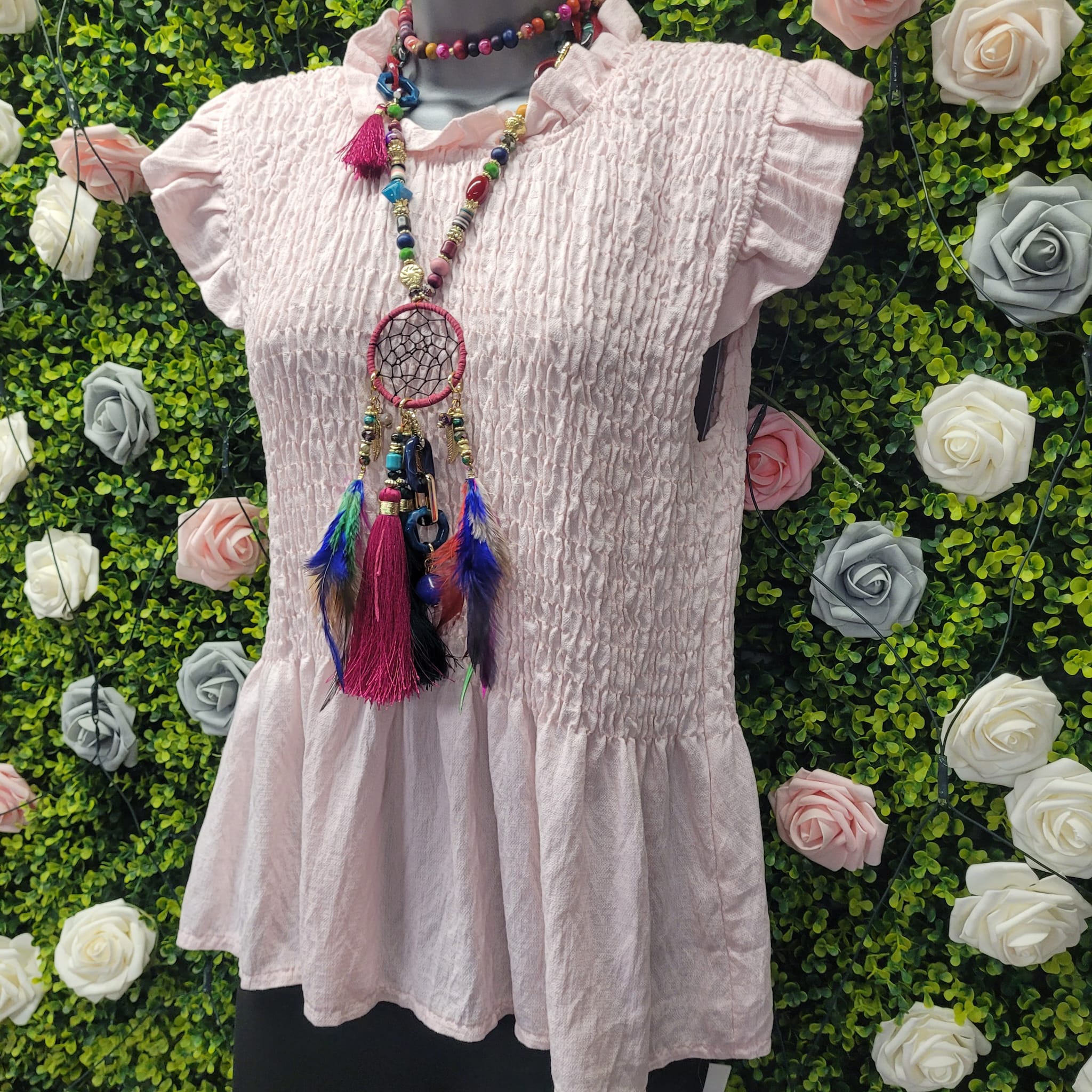 Gemima Frill Elastine Top